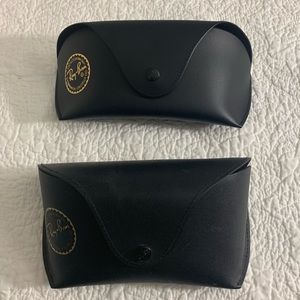 2 Ray Ban Sunglasses cases